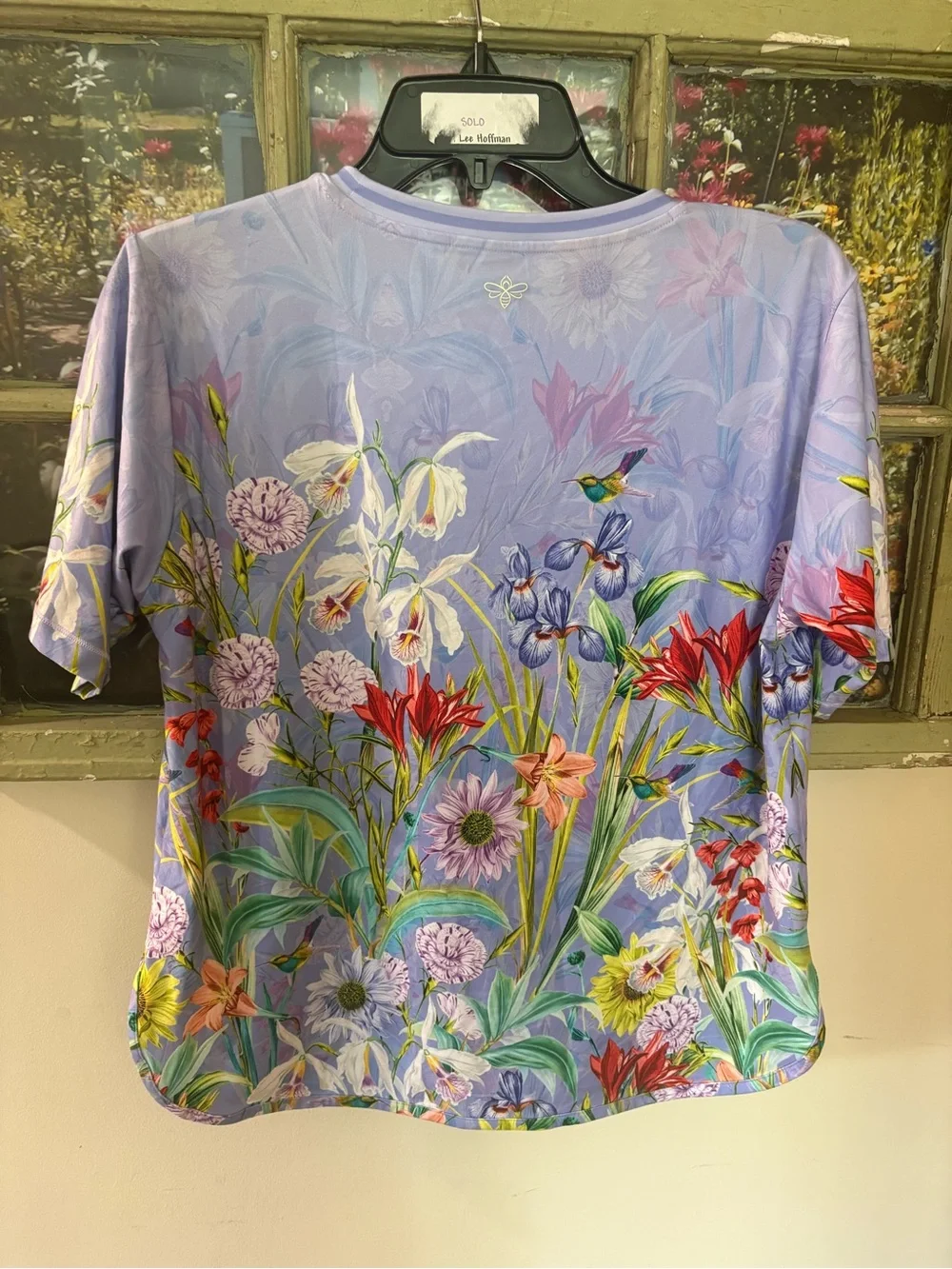 Johnny Was Busy Bee Oversized Crop Active Top
